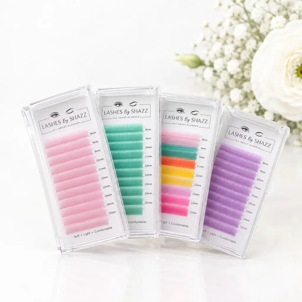 Coloured Lashes